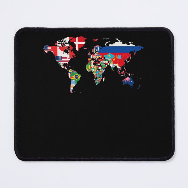 Item preview, International World Flags Funny Flags World Map designed and sold by KimberlyOppen.