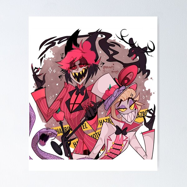 Charlie and Lucifer - Hazbin Hotel Art Board Print for Sale by  BestCreations