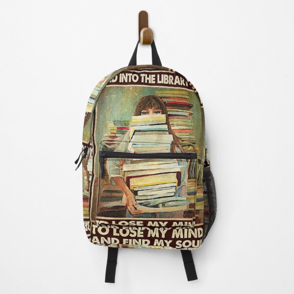Item preview, And into the library i go to lose my mind and find my soul books lover designed and sold by SaoirseNeid.