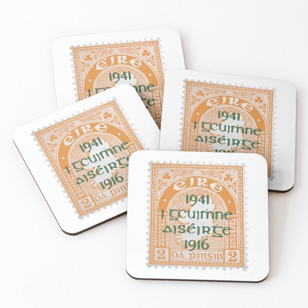 Item preview, Vintage Irish Postage Stamp Éire Dhá Phingin 2p 1916-1941 designed and sold by gobantsaoir.