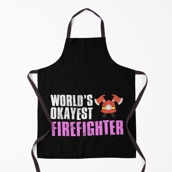 Item preview, Worlds Okayest Fire Fighter designed and sold by FNStuff.