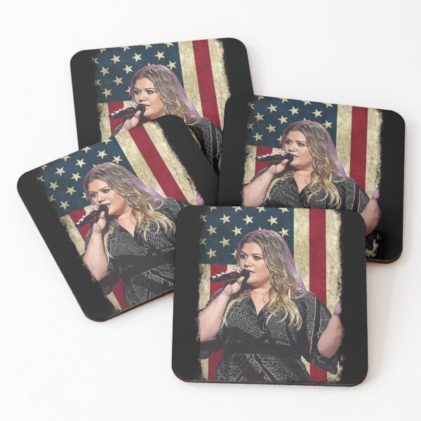 Artikelvorschau, Vintage amerikanische Flagge Kelly Clarkson Legende entworfen und verkauft von AdriaCasares.