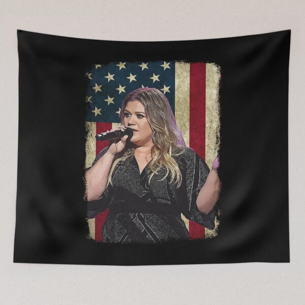 Item preview, Vintage American Flag Kelly Clarkson Legend designed and sold by AdriaCasares.