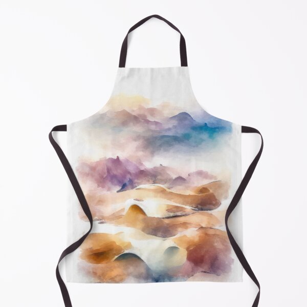 Item preview, Abstract Minimalist Art 02 Watercolor Landscape designed and sold by mhfoto.