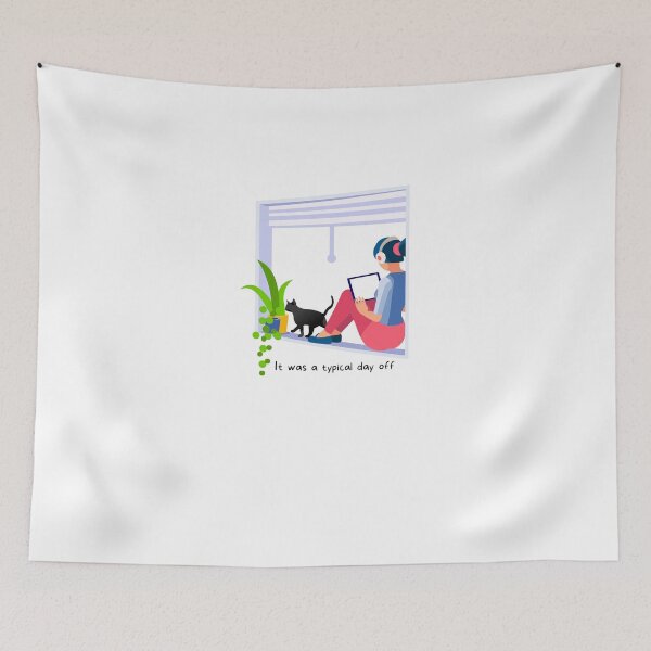 Item preview, It was a typical day off designed and sold by ShaneinJapan.