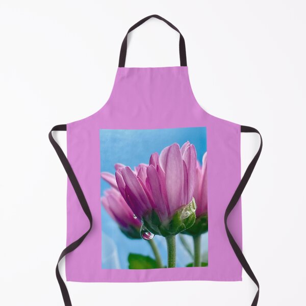 Item preview, A Pink Flower Coming Into Bloom After the Rain designed and sold by penguinblue.
