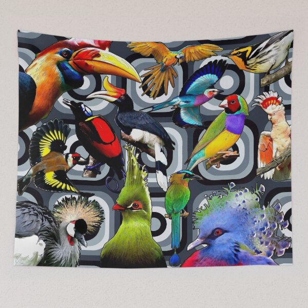Item preview, BIRDS RETRO designed and sold by ICONIC-SONIC Shop.