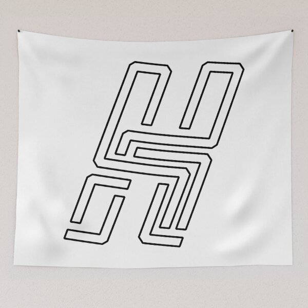 Item preview, Alphabet H designed and sold by Yusuf-Design.