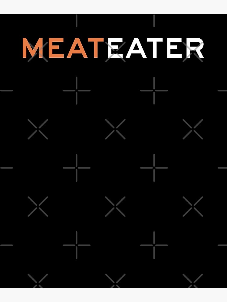 "MEATEATER LOGO" Poster by option1234 Redbubble