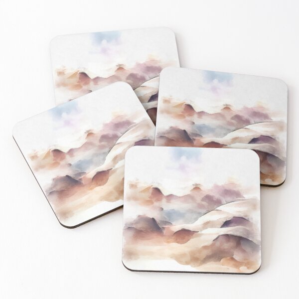 Item preview, Abstract Minimalist Art 03 Watercolor Landscape designed and sold by mhfoto.