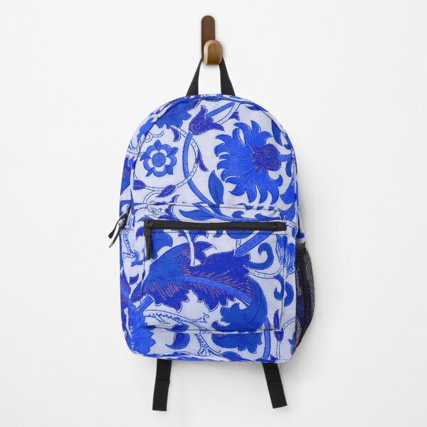 Item preview, Navy Blue Floral Lodden Pattern designed and sold by fowons.