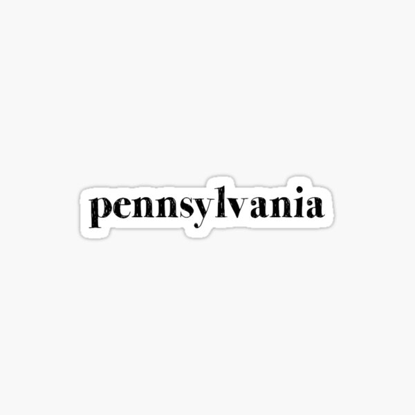 Pennsylvania Sticker