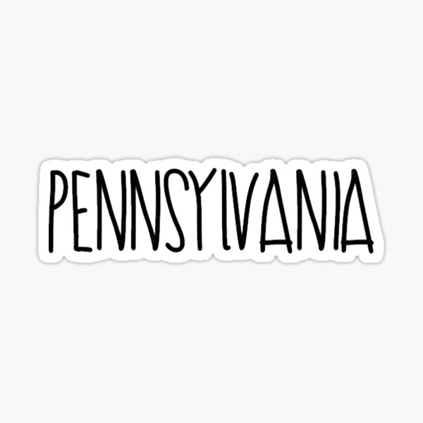 Pennsylvania Sticker