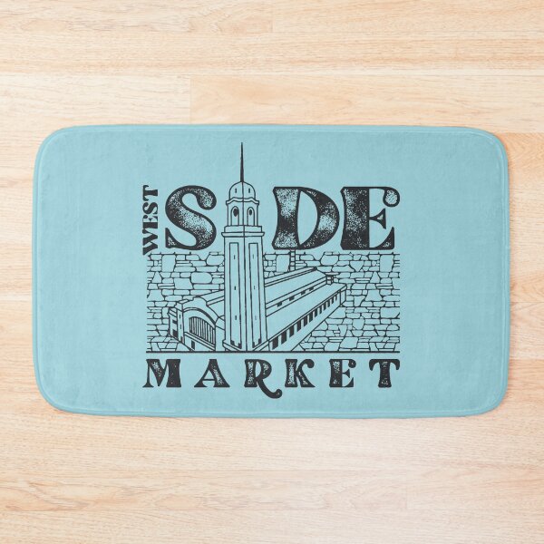 Item preview, West Side Market Building Retro designed and sold by cocanut.