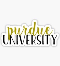 Purdue University - Style 2 Sticker