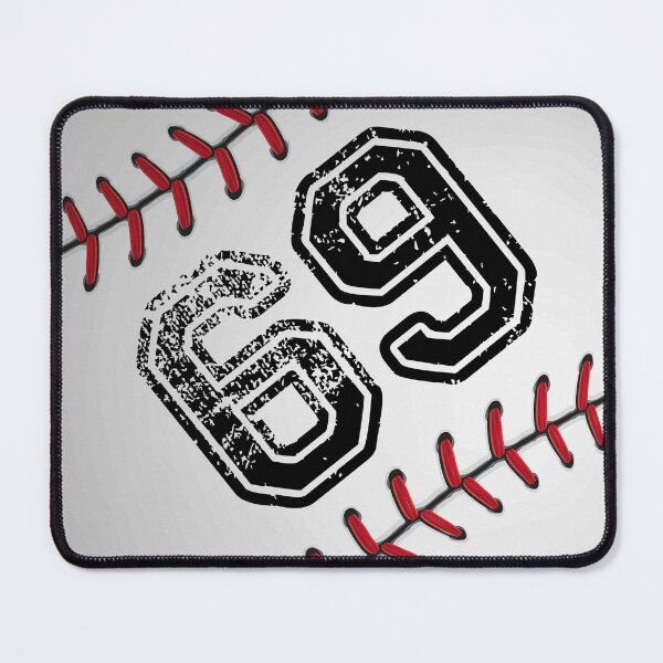 Item preview, Baseball ball number 69, sixty nine designed and sold by TheCultStuff.