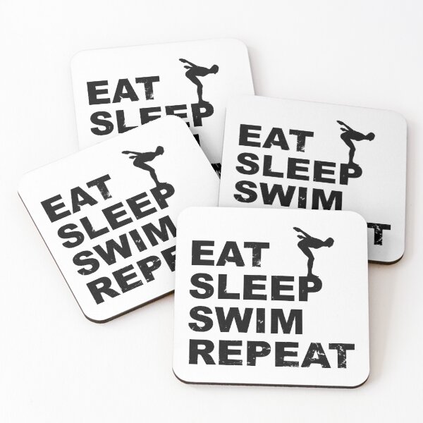 Item preview, Eat sleep swim repeat with a swimmer designed and sold by AnhTuanHa.