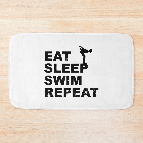 Item preview, Eat sleep swim repeat with a swimmer designed and sold by AnhTuanHa.