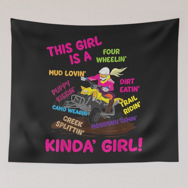 Item preview, Funny ATV Quad Biking Saying ATV Girl Four Wheeler designed and sold by AnhTuanHa.