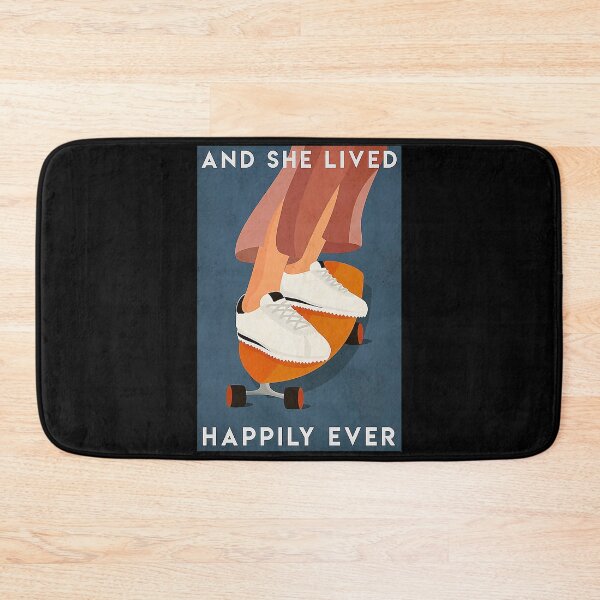 Item preview, And she lived happily ever Skateboard designed and sold by SaoirseNeid.