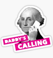 Papas Anruf Sticker