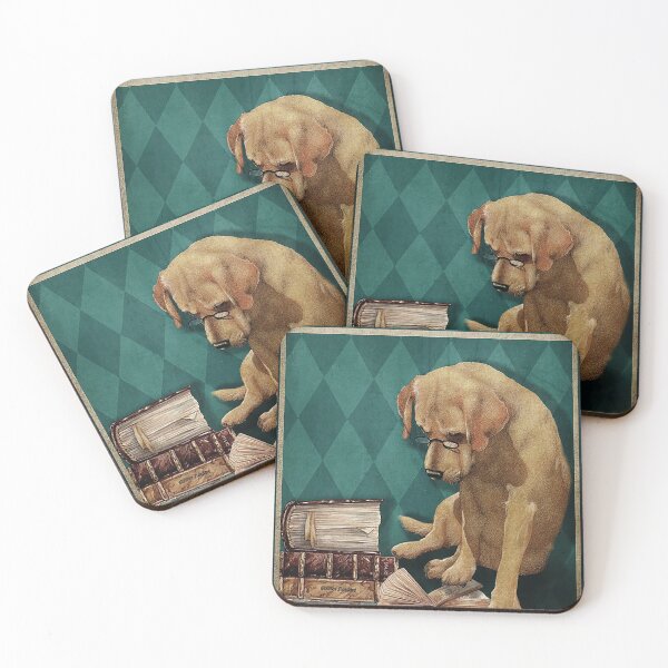 Item preview, Time spent with books and dogs is never wasted dog lover designed and sold by KravecUziel.