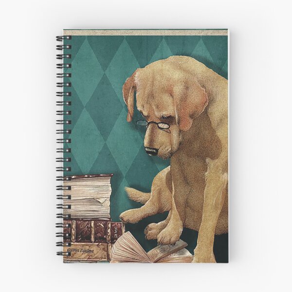 Item preview, Time spent with books and dogs is never wasted dog lover designed and sold by KravecUziel.