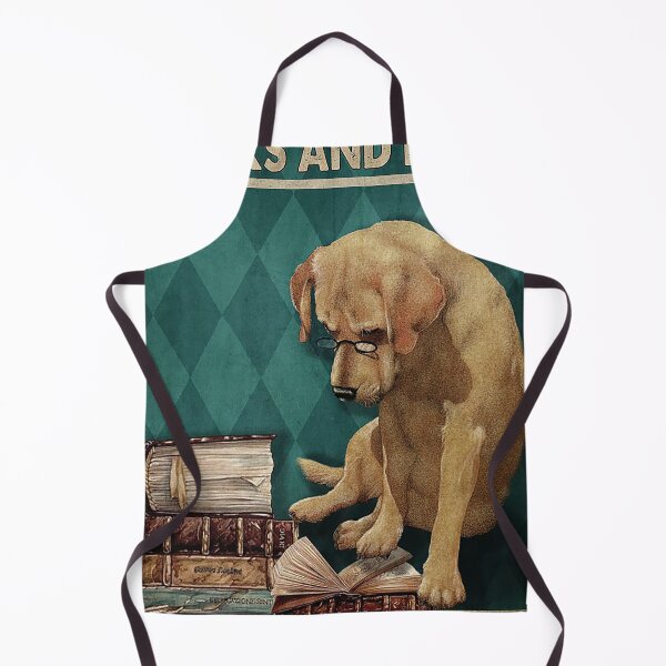Item preview, Time spent with books and dogs is never wasted dog lover designed and sold by KravecUziel.