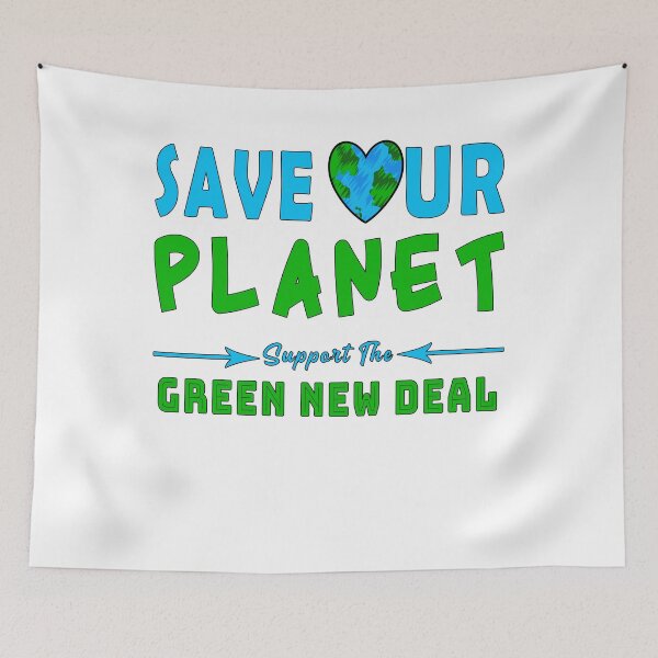 Item preview, save planet keep it green, Climate Change - Green New Deal  designed and sold by Tiziza.