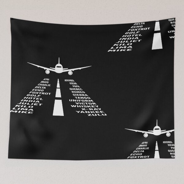 Item preview, Airplane-Phonetic-Alphabet-Pilot-Gift designed and sold by Delarosa Valerio.