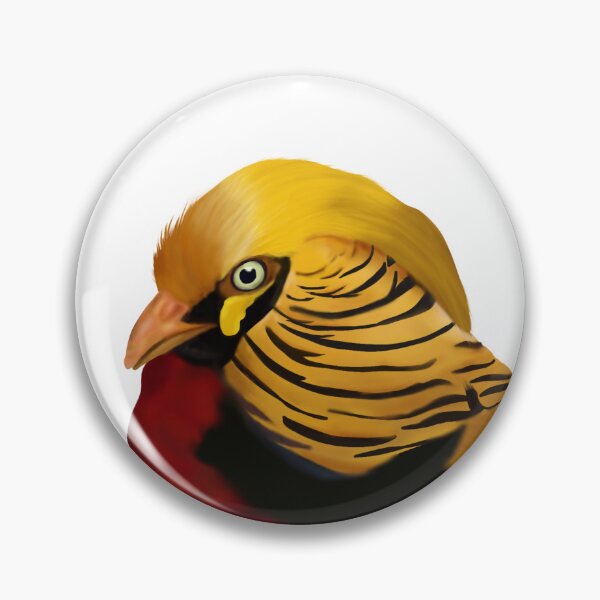 Item preview, Realistic Golden Pheasant Portrait Graphic- Fabulous Birds Collection 1 designed and sold by Midnightviera.