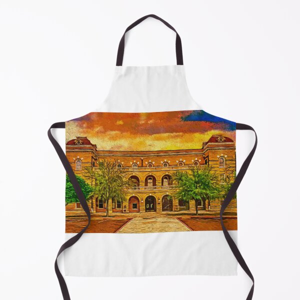 Item preview, Webb County Courthouse in Laredo, Texas - digital painting designed and sold by NickoPrints.