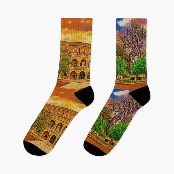 Item preview, Webb County Courthouse in Laredo, Texas - digital painting designed and sold by NickoPrints.