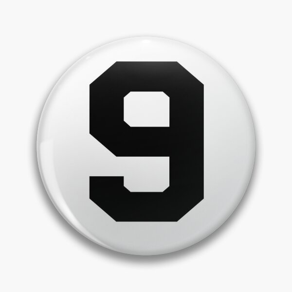 Item preview, Number 9, Black nine, Sports number 9 designed and sold by TheCultStuff.