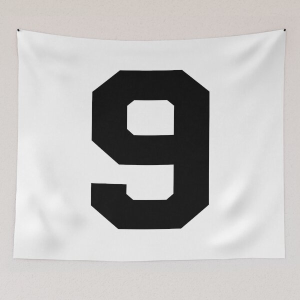 Item preview, Number 9, Black nine, Sports number 9 designed and sold by TheCultStuff.