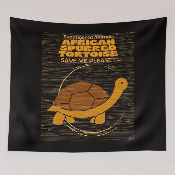 Item preview,  African Spurred Tortoise  designed and sold by yassooarts.