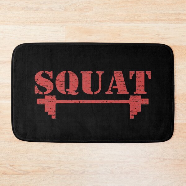 Item preview, Squat, Bodybuilding, Motivational, Inspirational, Typography, Aesthetic Text, Minimalistic designed and sold by DULCE76.