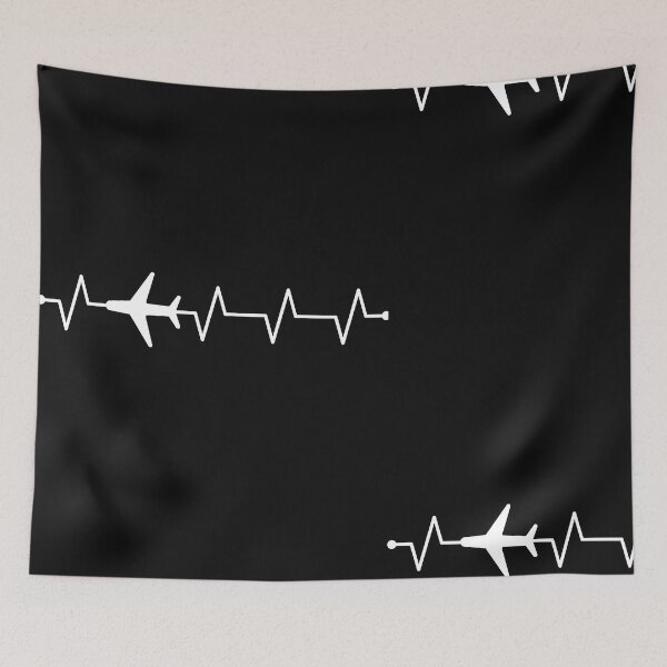 Item preview, Airplane-Pilot-Heartbeat designed and sold by Delarosa Valerio.