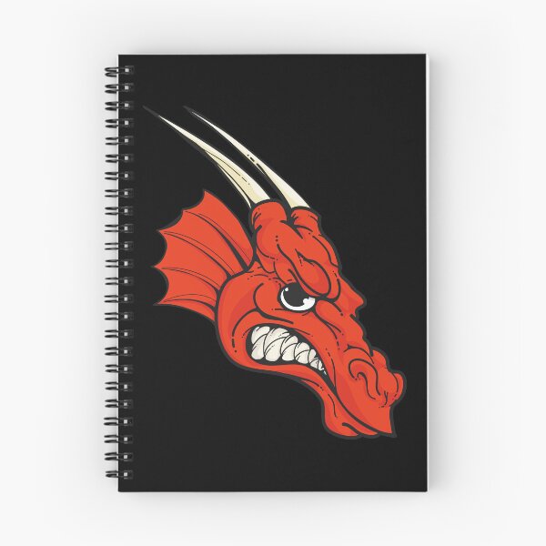 Item preview, Red Dragon Snarling Smiling Firedrake Head designed and sold by stuartsemporium.