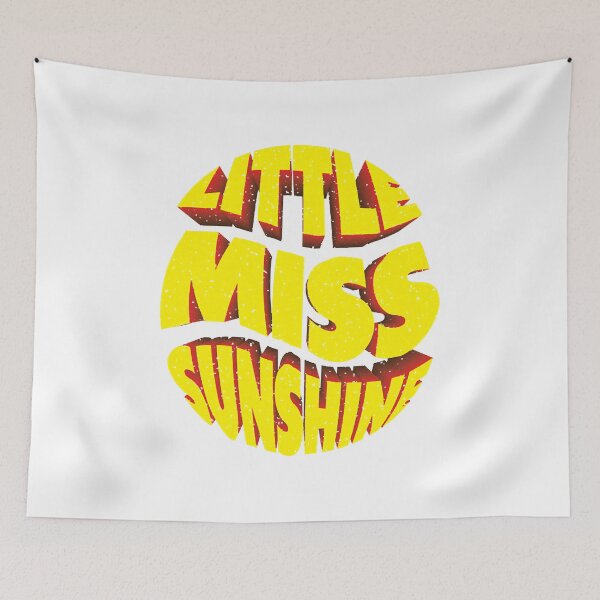 Item preview, Distressed Little Miss Sunshine Typography  designed and sold by LolaMcKillop.