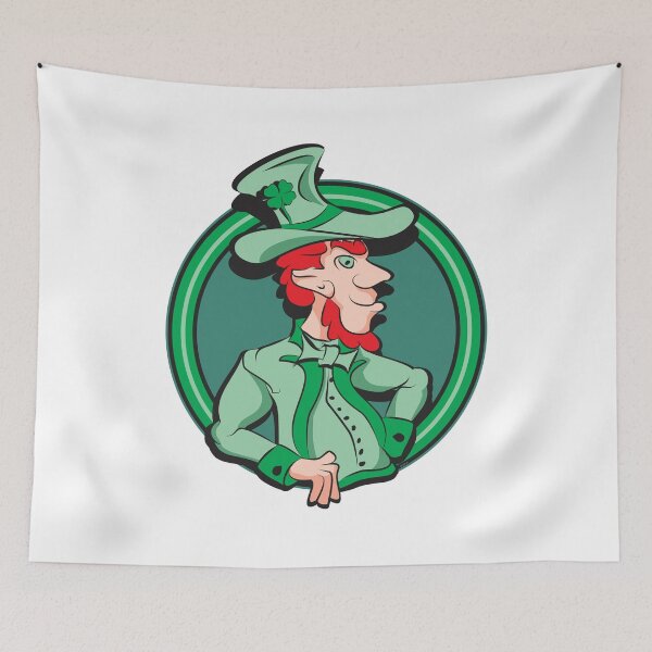 Item preview, Leprechaun Cartoon designed and sold by MontanaJack.