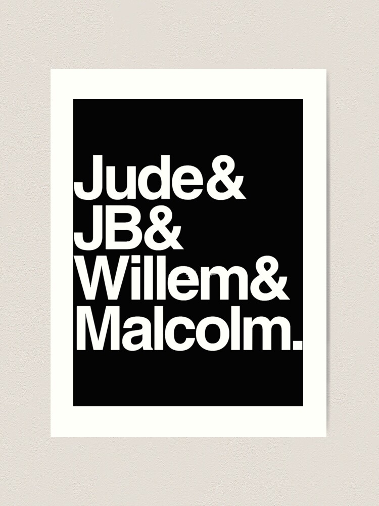 A-LITTLE-LIFE-book-JB-&-Jude-&-Willem-&-Malcolm Art Print for Sale by  Delarosa Valerio