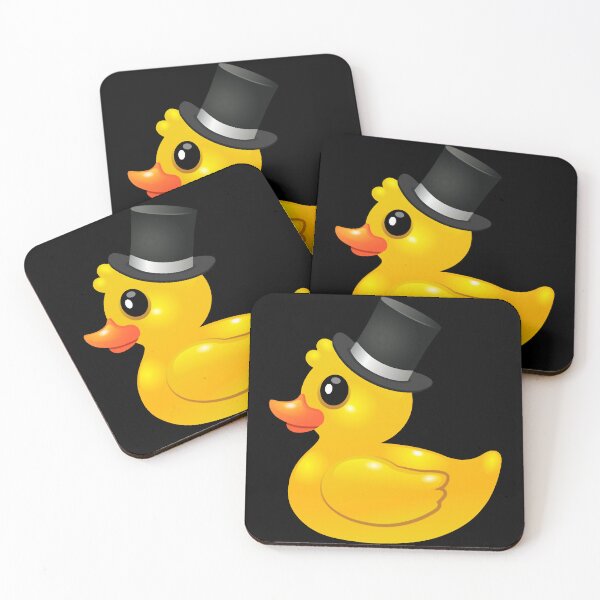 Item preview, Yellow rubber Duck with topper - Like a sir designed and sold by AnhTuanHa.