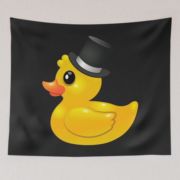 Item preview, Yellow rubber Duck with topper - Like a sir designed and sold by AnhTuanHa.