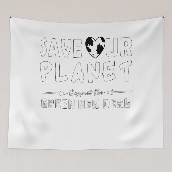 Item preview,  save planet keep it green, Climate Change - Green New Deal  designed and sold by Tiziza.