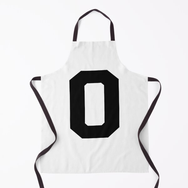 Item preview, Number 0, Black zero, Sports number 0 designed and sold by TheCultStuff.