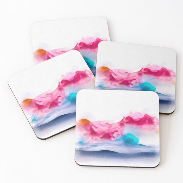 Item preview, Abstract Minimalist Art 13 Watercolor Landscape designed and sold by mhfoto.