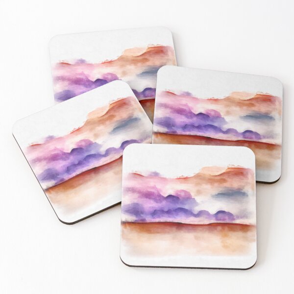 Item preview, Abstract Minimalist Art 14 Watercolor Landscape designed and sold by mhfoto.