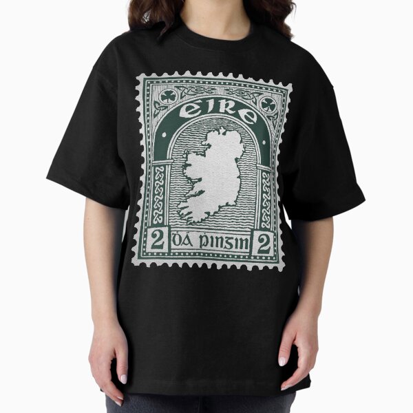 Aperçu de l'œuvre timbre-poste irlandais vintage Eire Dhá Phingin 2p créée et vendue par gobantsaoir.