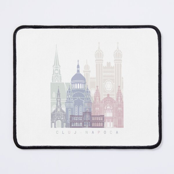 Item preview, CLUJ-NAPOCA SKYLINE POSTER PASTEL designed and sold by paulrommer.